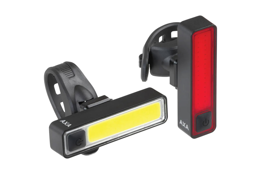 AXA NITELINE SLIM  BATTERIJ VERLICHTING VOOR+ACHTER