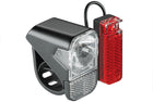 AXA VERLICHTING VOOR + ACHTER VISTO 3 BATTERIJ 10LUX ON/OFF