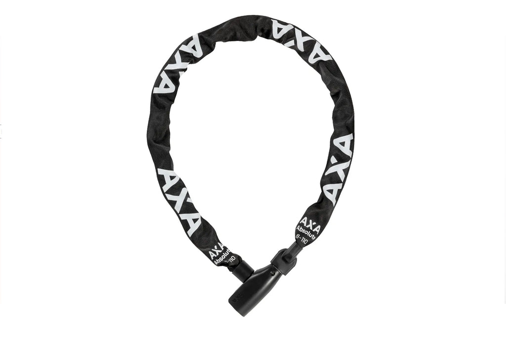CHAÎNE ANTIVOL AXA ABSOLUTE 110CM 8MM NOIR AVEC CLÉ 