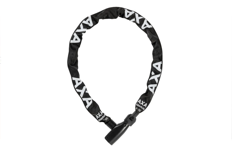 CHAÎNE ANTIVOL AXA ABSOLUTE 110CM 8MM NOIR AVEC CLÉ 