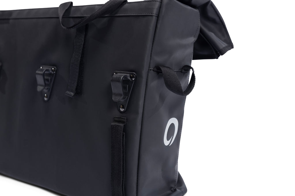 enkele fietstas met haak zwart new looxs voor cargo bike intube