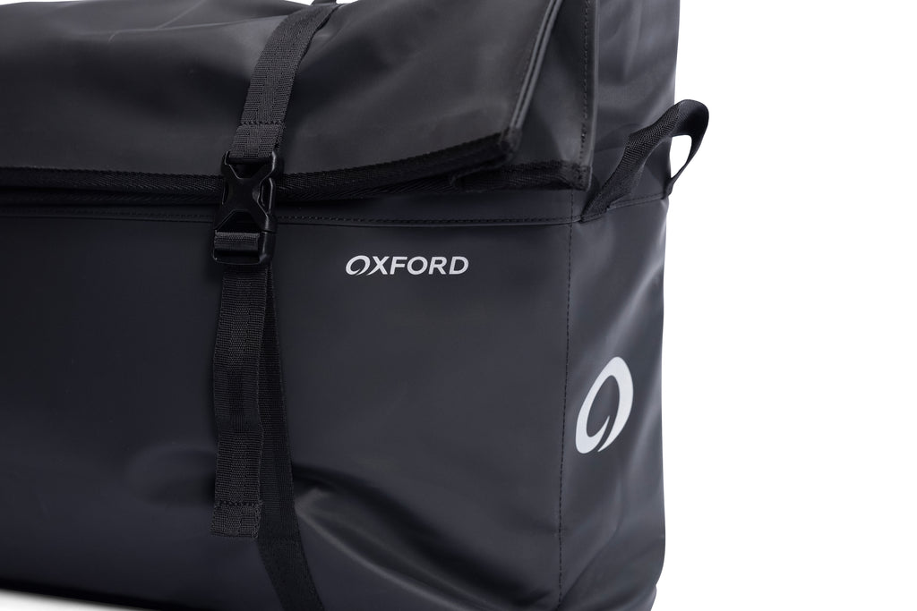 enkele fietstas zwart met velcro new looxs cargo bike