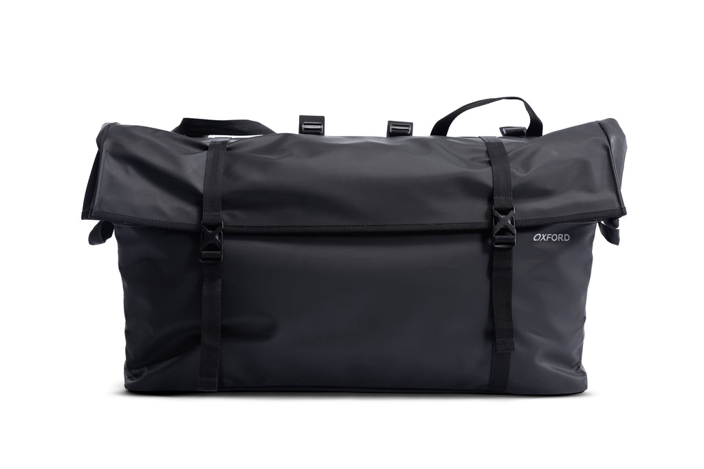 enkele fietstas zwart met velcro new looxs cargo bike