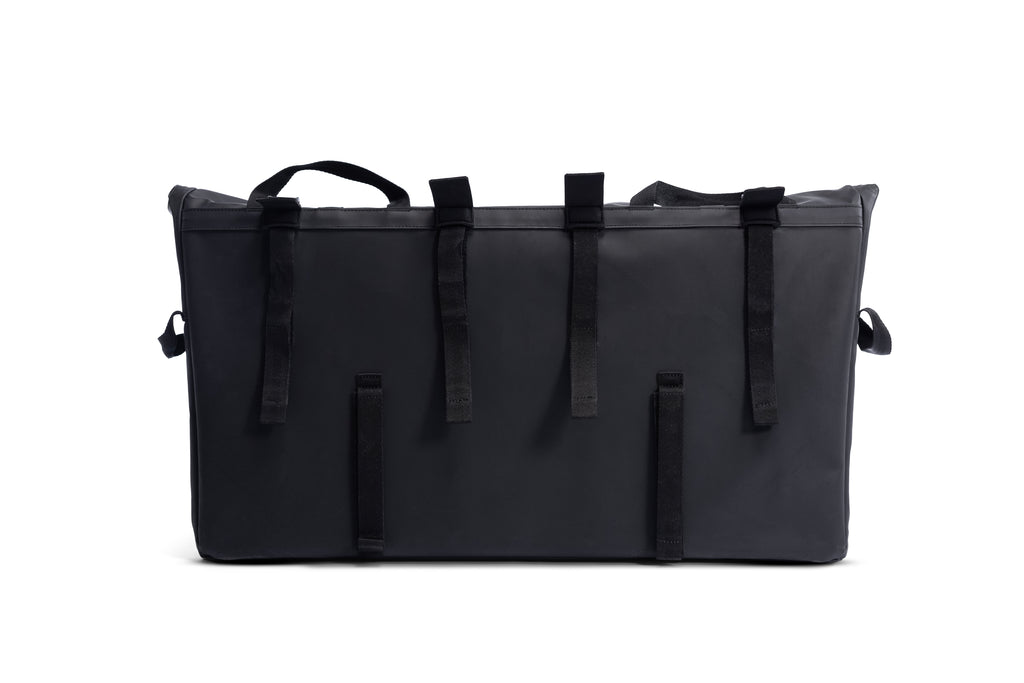 enkele fietstas zwart met velcro new looxs cargo bike