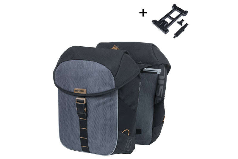 double bag basil miles MIK 2.0 ADAPTERPLATE black slate 34L 18305