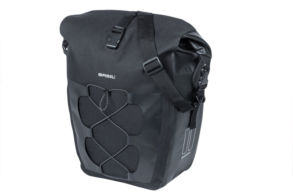 ENKELE TAS NAVIGATOR ZWART WATERPROOF L MIK HOOKS 25-31L 18271