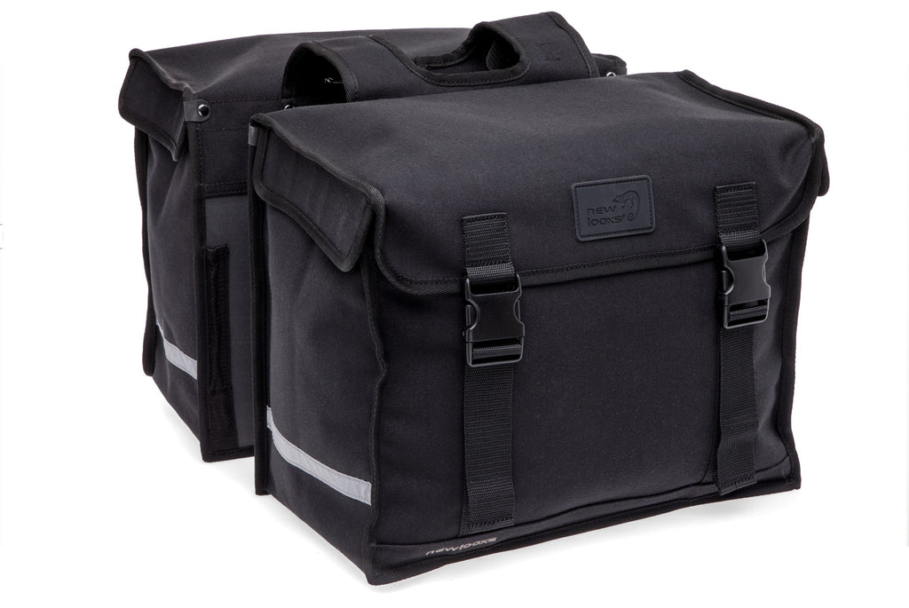 tas new looxs polyester double bag camping black 43x22x35 66L 031.330