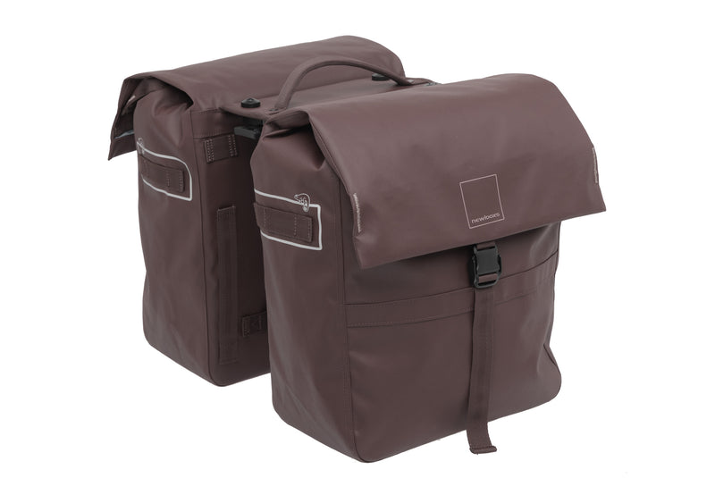 tas n.l. leeds double bag mik 2.0 chocolate 33x18x38 38L 344.342MIK2