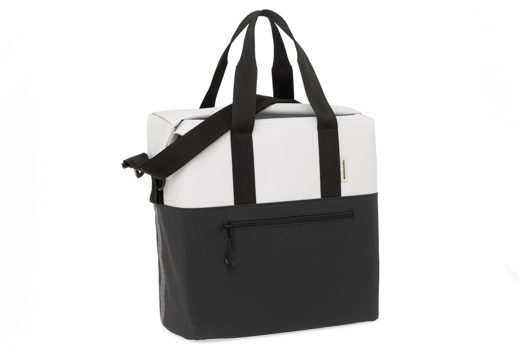 tas n.l. nyborg shopper light grey/black 37x19x37 26L 394.537