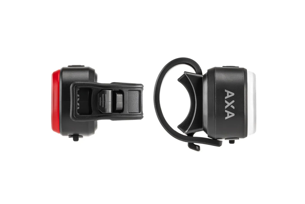 AXA ON   BATTERIJ VERLICHTING VOOR+ACHTER