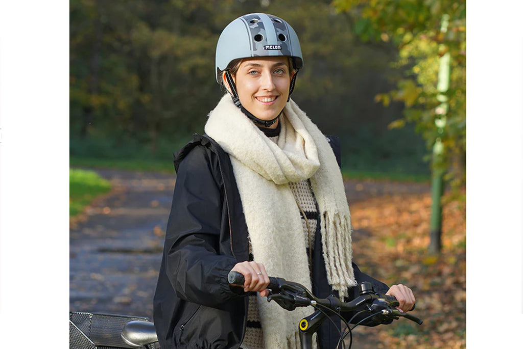 HELM VOLWASSEN MELON DOUBLE CAMOUFLAGE MATT BLACK M-L  52-58