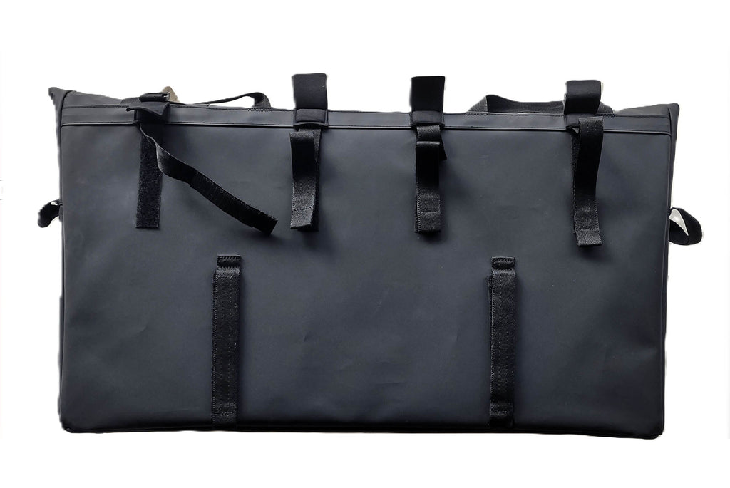 enkele fietstas zwart met velcro new looxs cargo bike