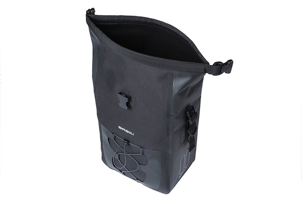 ENKELE TAS NAVIGATOR ZWART WATERPROOF M MIK HOOKS 12-15L 18269