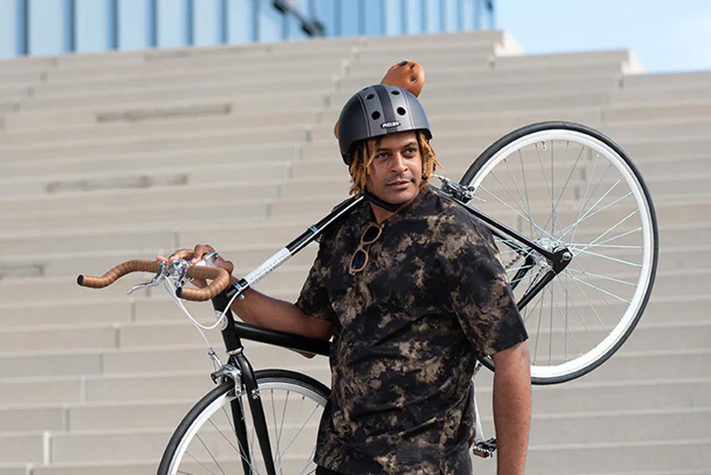 HELM VOLWASSEN MELON DECENT DOUBLE MATT BLACK XL-XXL 58- 63