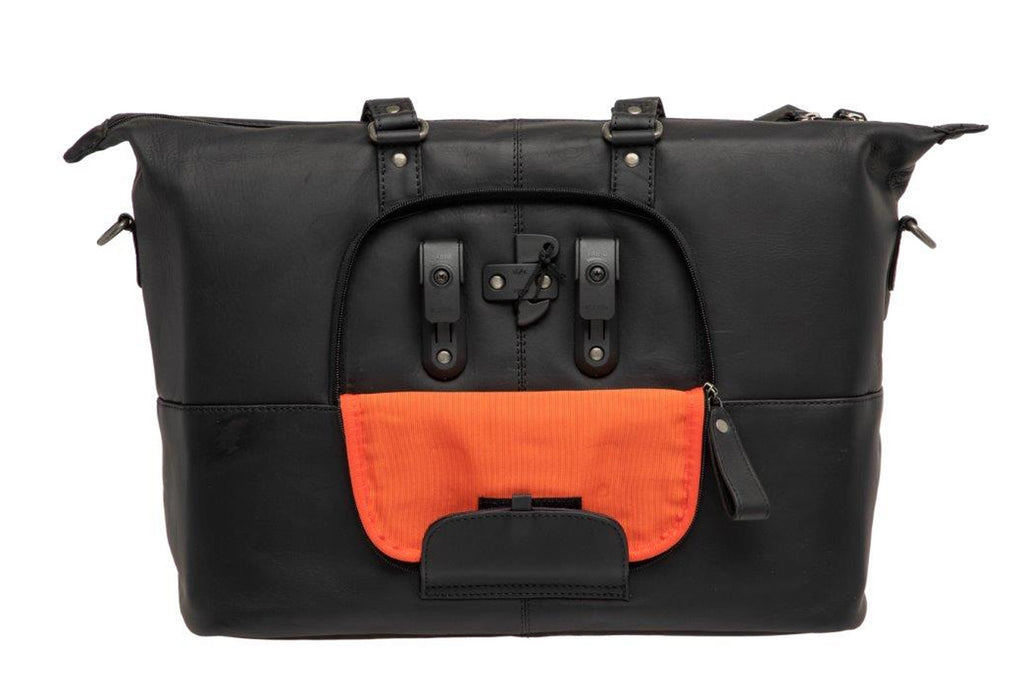 tas new looxs leather VERLA zwart 34x18x44 21L 339.800