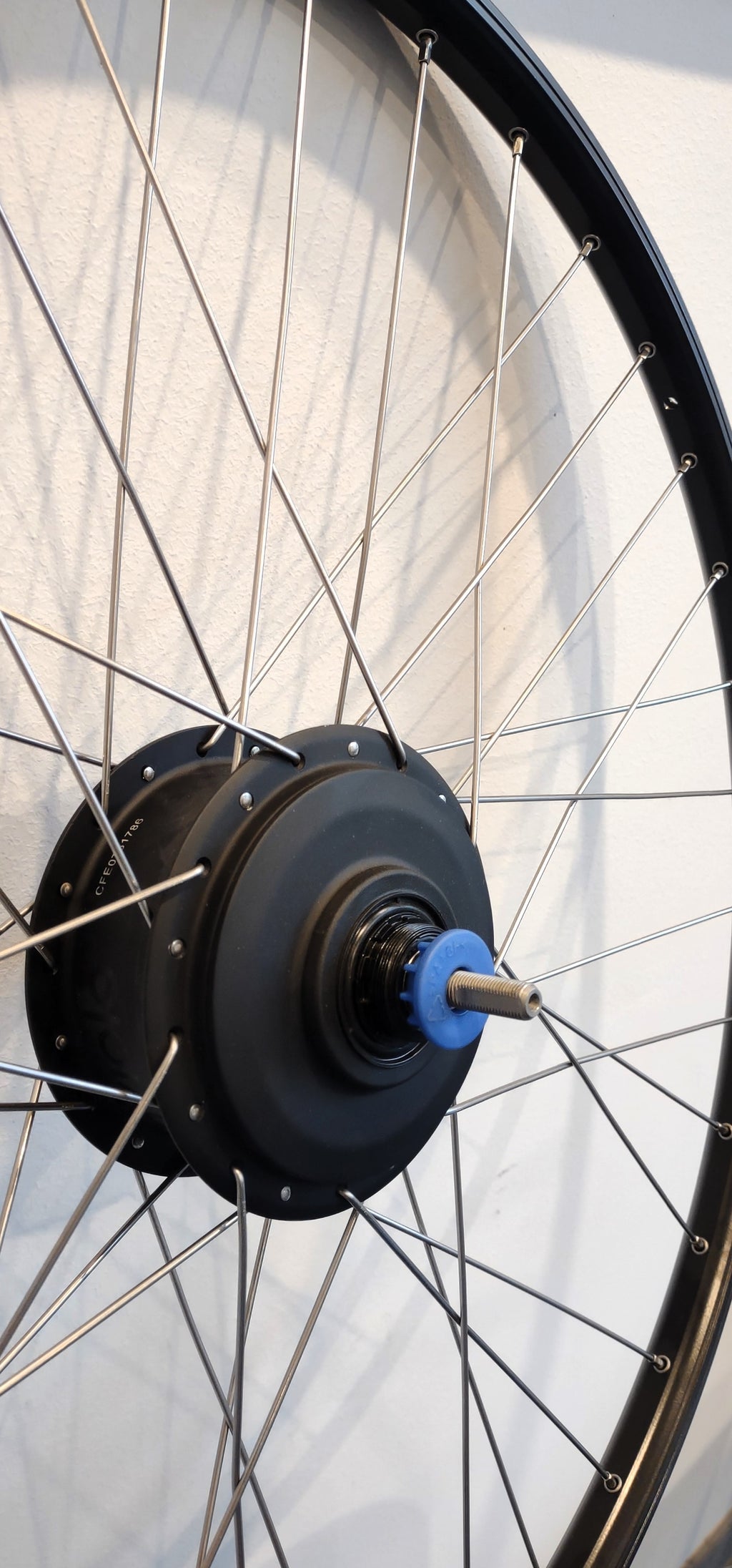 PARTS ACHTERWIEL RODI VIPER ZWART MET HULS NIET GESLEPEN ENVIOLO E9