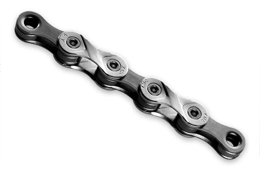 KETTING KMC X9 122 SCHAKELS ZILVER-GRIJS DOOS 9V