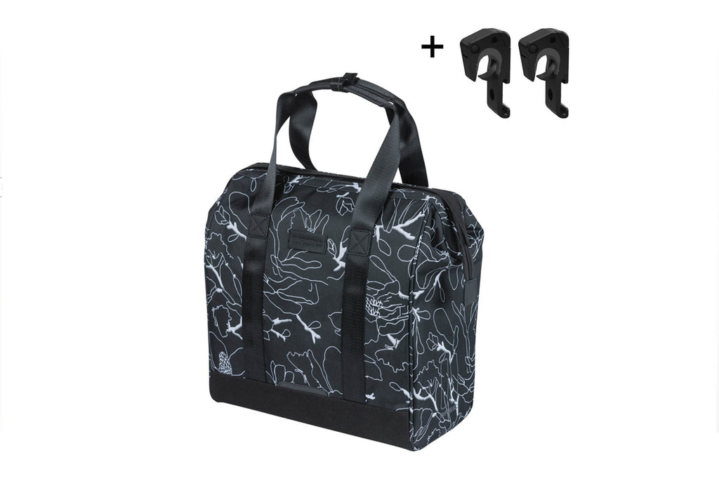 GRAND SHOPPER BASIL MIK HOOKS 23L ZWART-WIT 18251